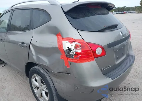 2008 Nissan Rogue Sl from USA, damaged, VIN JN8AS58VX8W406859